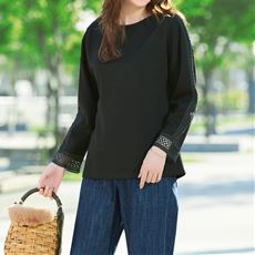 レースプルオーバー(洗濯機OK)