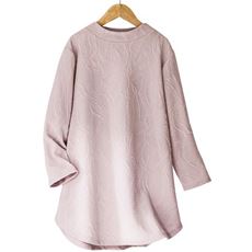 日本製ジャカードチュニック(7分袖)