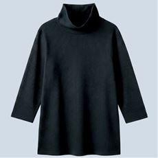 サマールーズネックTシャツ(7分袖)(綿100%・UVカット・洗濯機OK)