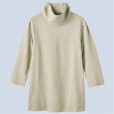 サマールーズネックTシャツ(7分袖)(綿100%・UVカット・洗濯機OK)