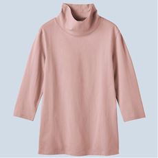 サマールーズネックTシャツ(7分袖)(綿100%・UVカット・洗濯機OK)