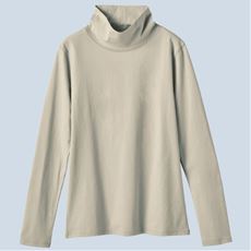 サマールーズネックTシャツ(長袖)(綿100%・UVカット・洗濯機OK)