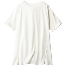 袖折返しチュニック