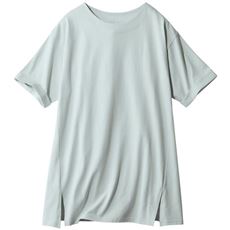 袖折返しチュニック