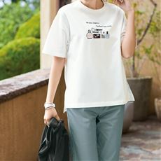 大人刺しゅうTシャツ