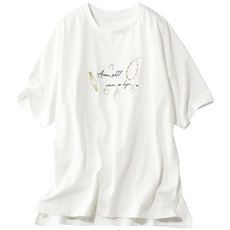 大人刺しゅうTシャツ