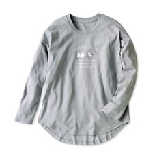 プリントゆるTシャツ(綿100%・洗濯機OK)