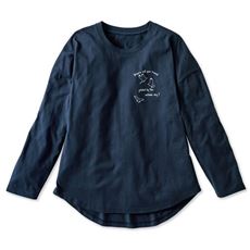 プリントゆるTシャツ(綿100%・洗濯機OK)
