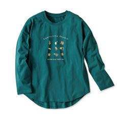 プリントゆるTシャツ(綿100%・洗濯機OK)