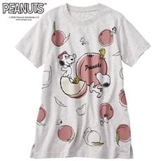 コットン100% 半袖Tシャツ(SNOOPY)