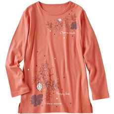 Tシャツ(セミロング丈・綿100%)