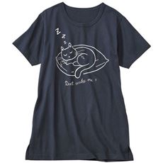 洗濯に強い!綿100%Tシャツ(セミロング丈)