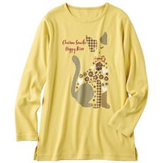 Tシャツ(セミロング丈・綿100%)