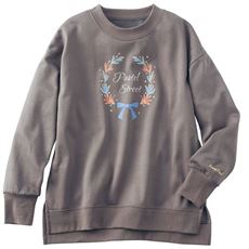 プリントにときめく!ぬくもりプルオーバー