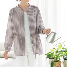 夏のコットン100%パジャマにも使えるシャツ