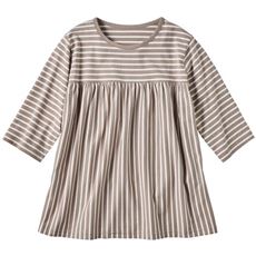 前二重仕立てで透けにくいTシャツ