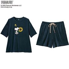 スヌーピーひまわり柄ルームウェア