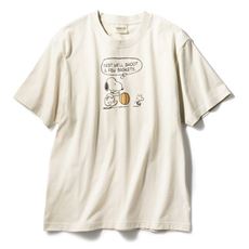 【男女兼用】綿100%プリントTシャツ(SNOOPY)