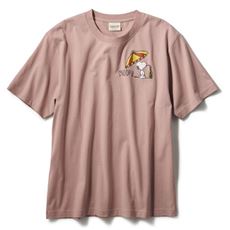 【男女兼用】綿100%プリントTシャツ(SNOOPY)
