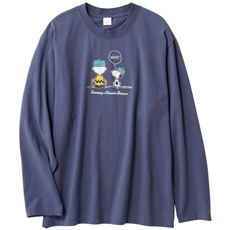 エコバッグ付き長袖Tシャツ(男女兼用)(SNOOPY)