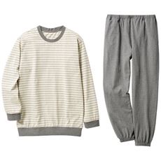 綿100%Tタイプパジャマ(男女兼用)