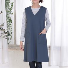 細見えらくちんジャンパースカート