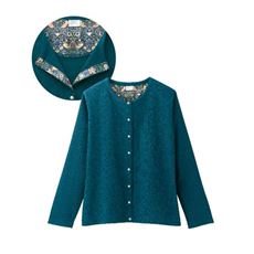 「Seasons of William Morris」 楊柳カーディガン