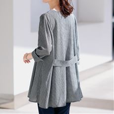 ギンガムチェックカットソーチュニック