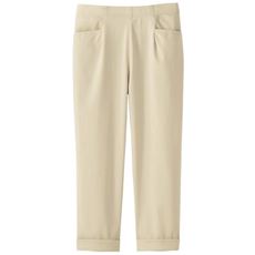 【日本製】機能素材カプリパンツ