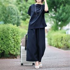 eclaTstyle&reg;軽くてシワになりにくい!おでかけセットアップ