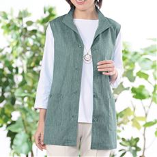 eclaTstyle&reg;高島ちぢみ涼やかベスト