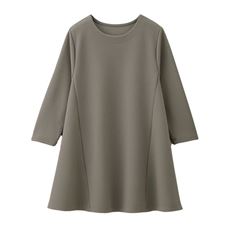 きれいなラインの立体チュニック