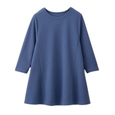 きれいなラインの立体チュニック