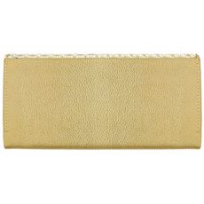 浅草文庫(R) かぶせ長財布 金彩麻の葉