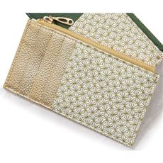 浅草文庫(R) フラグメントケース 金彩麻の葉