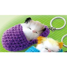 夢見るにゃんこのキーホルダー