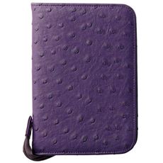 オーストリッチ型押しお薬手帳ケース