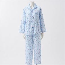 二重ガーゼシャツパジャマ(綿100%・日本製)