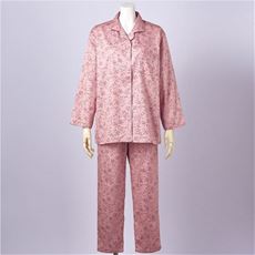 日本製のサテンパジャマ(綿100%・遠州捺染)