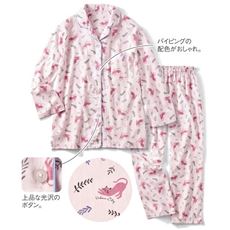 ねこプリントが可愛い!ビエラパジャマ