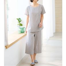 さわやかサマーガーゼ&reg;かぶりパジャマ/やみつきの軽さ!(綿99%)