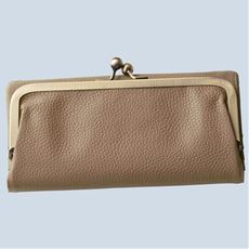 ガマ口本革長財布