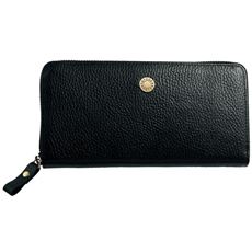 豊岡工房 レザーコインスルー長財布