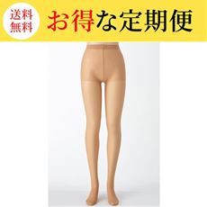 【定期便】パンティストッキング・同色5足組(定期便・ノーサポート・ハイゲージ・静電気防止加工・抗菌防臭・つま先補強・日本製
