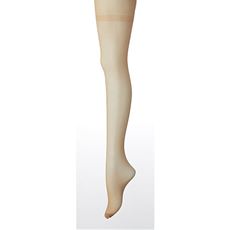 タイツ同色2足組・20デニール(静電気防止加工・つま先補強)(日本製)