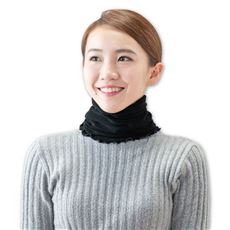 【ネット限定】シルク混ネックウォーマー