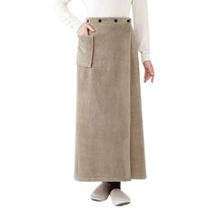 【ネット限定】寒がりさんが考えた足ぽかロング巻きスカート