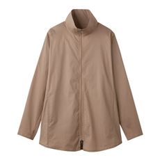 【ネット限定】首をしっかりカバーするUVカットロングブルゾン