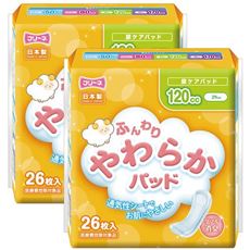 お肌にやさしい吸水パッド(2個組)