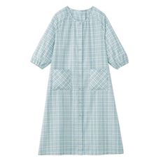 【ネット限定】綿100%さらっと楽ちんホームワンピ